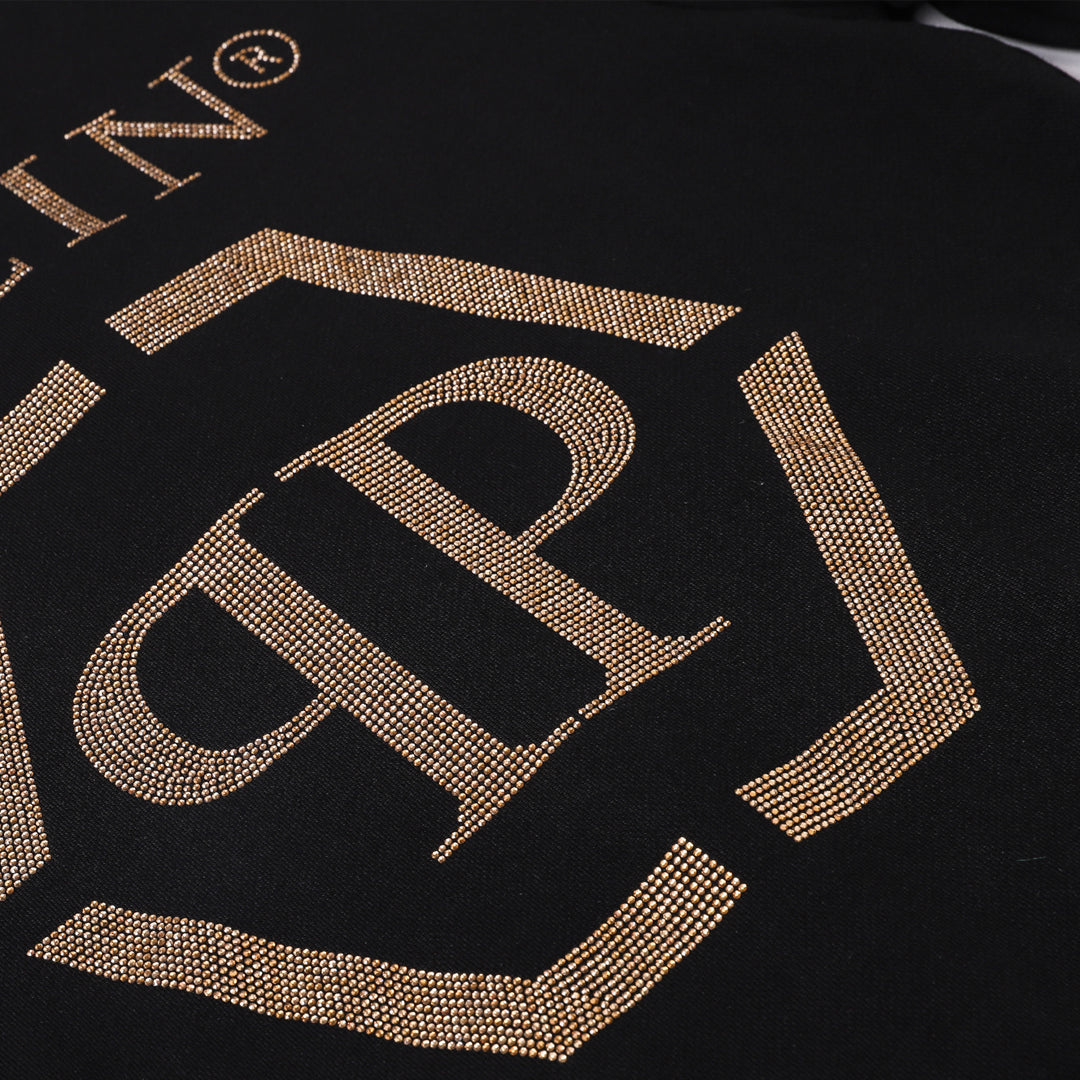 New-New 2025SS Black Hoodie